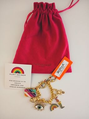 Kurt Geiger London Multi Charm Bracelet
